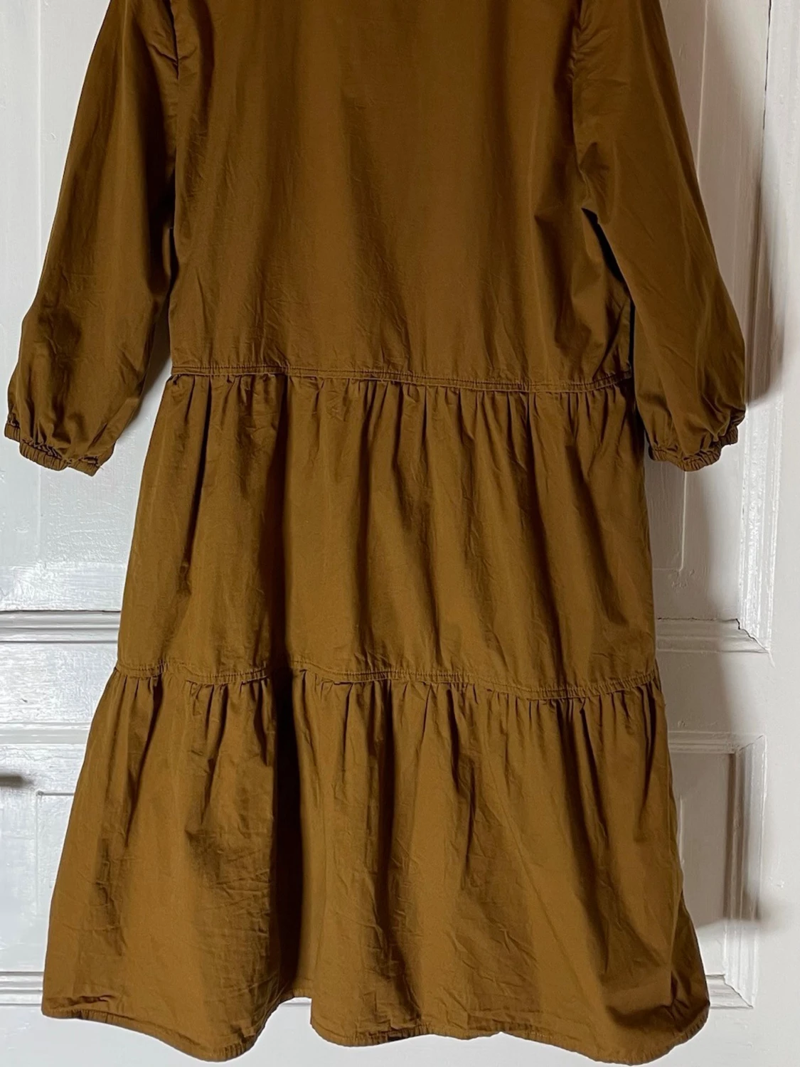 Kakifärgad omlottklänning från Object - 3