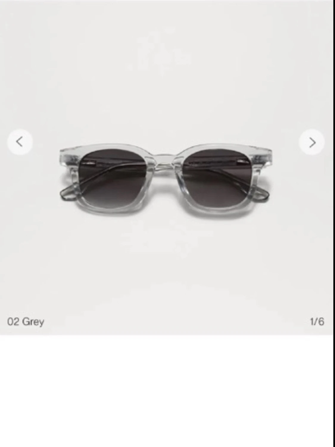 Gråa chimi glasögon  - 1