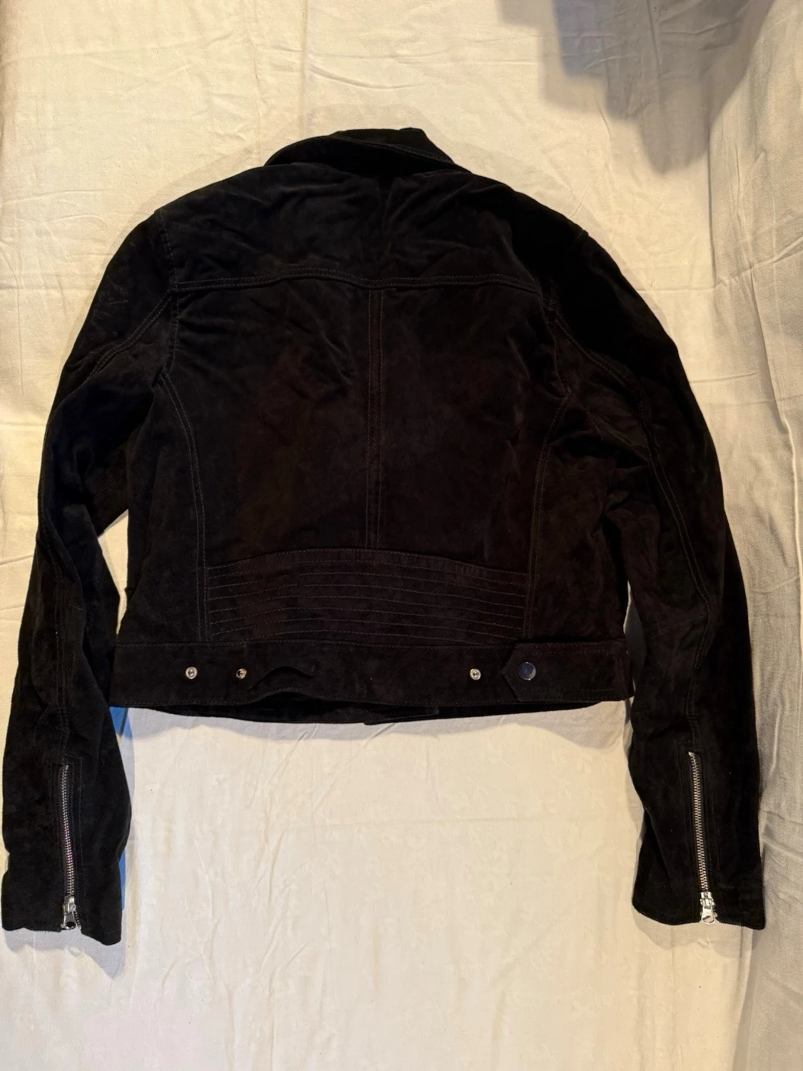 Svart mocka skinnjacka från 157 - 1