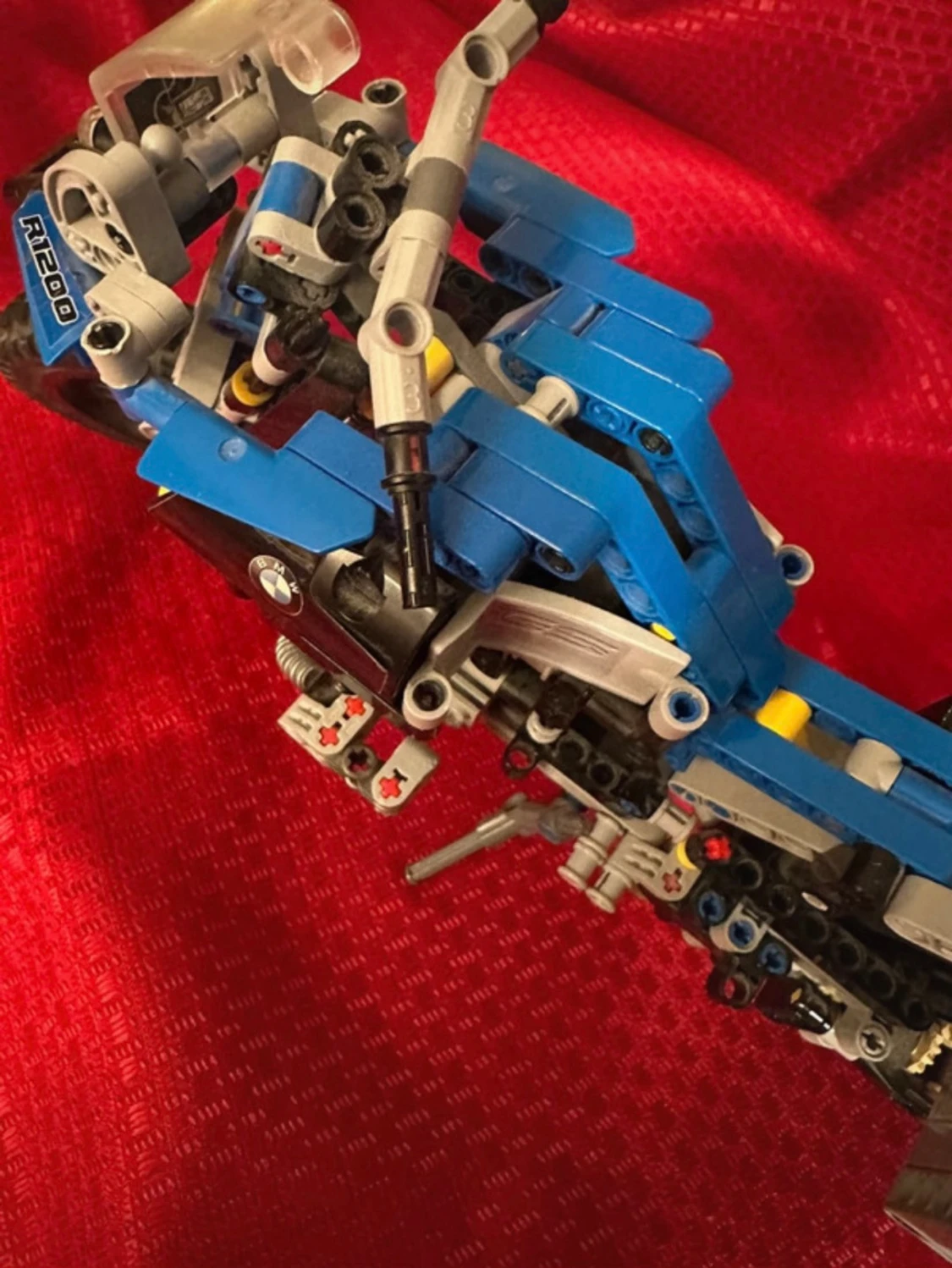 Blå BMW R1200 LEGO Technic motorcykel - 2