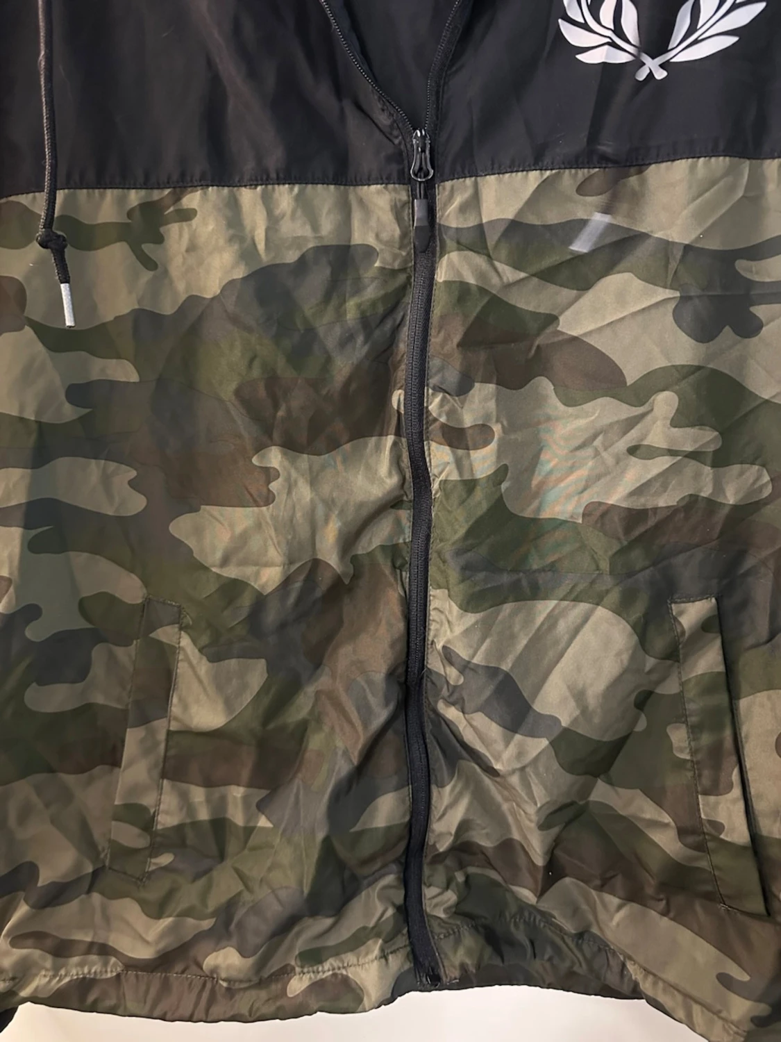 Braille Skateboarding camo vindjacka storlek: M - 2