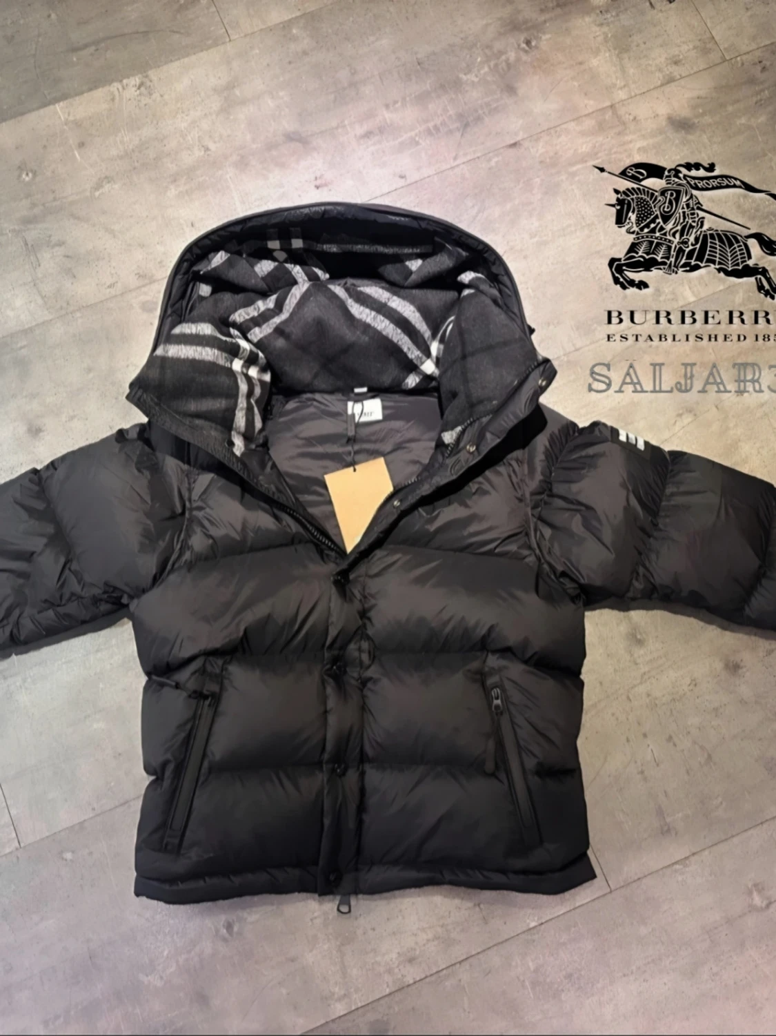 Burberry Pufferjacka 