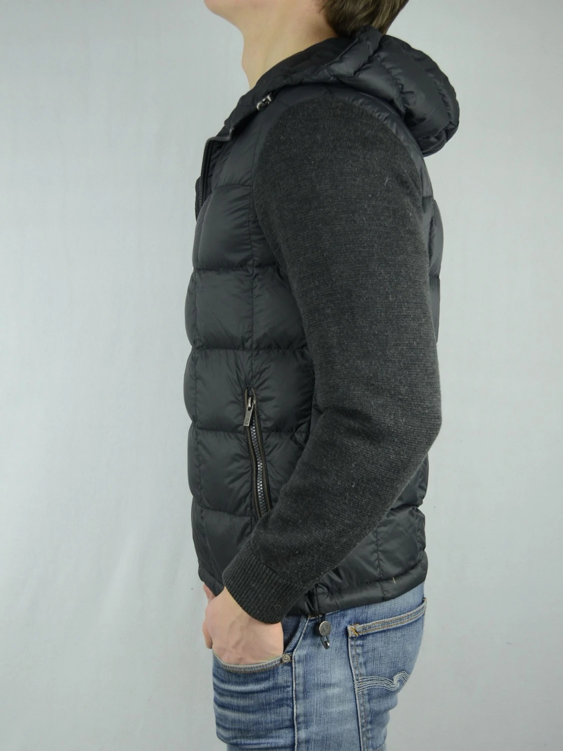 Massimo Dutti hybrid cardigan med luva  - 1