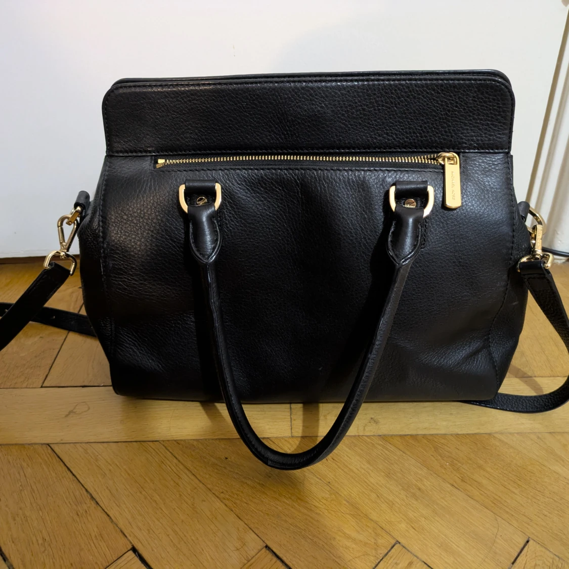 Svart handväska Michael Kors skinn - 1