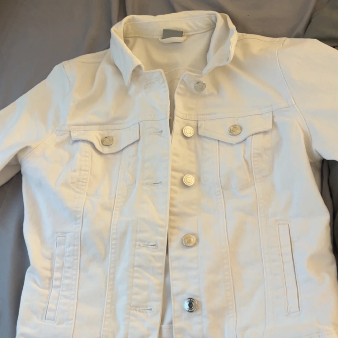 Vit jeansjacka  - 1