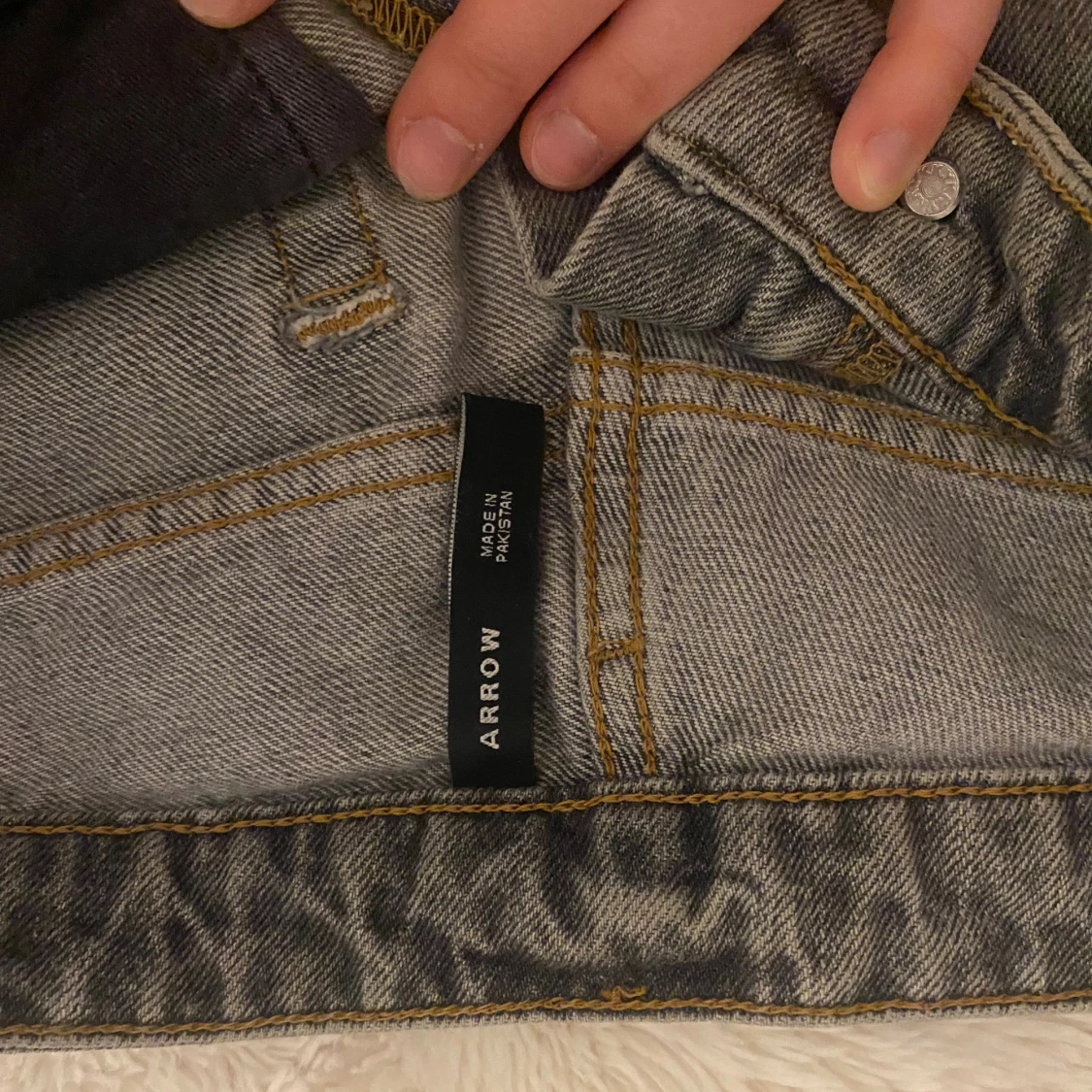 Weekday straight jeans grå - 2