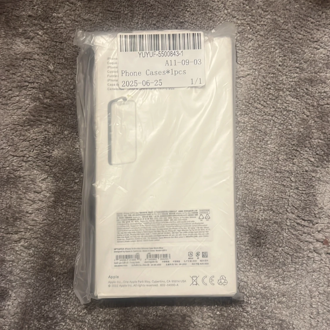 iPhone 14 Pro Max Silicone Case MagSafe - 1