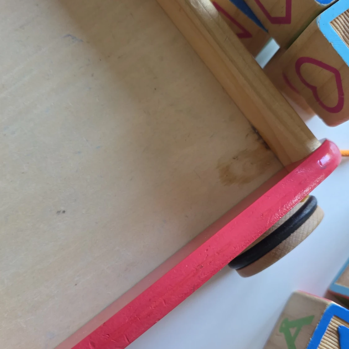 BR Leksaksträvagn med klossar - 4