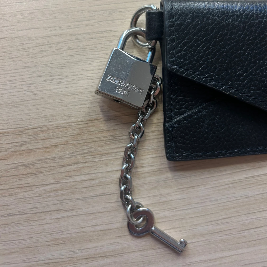 Svart Zadig & Voltaire plånbok med lås - 2