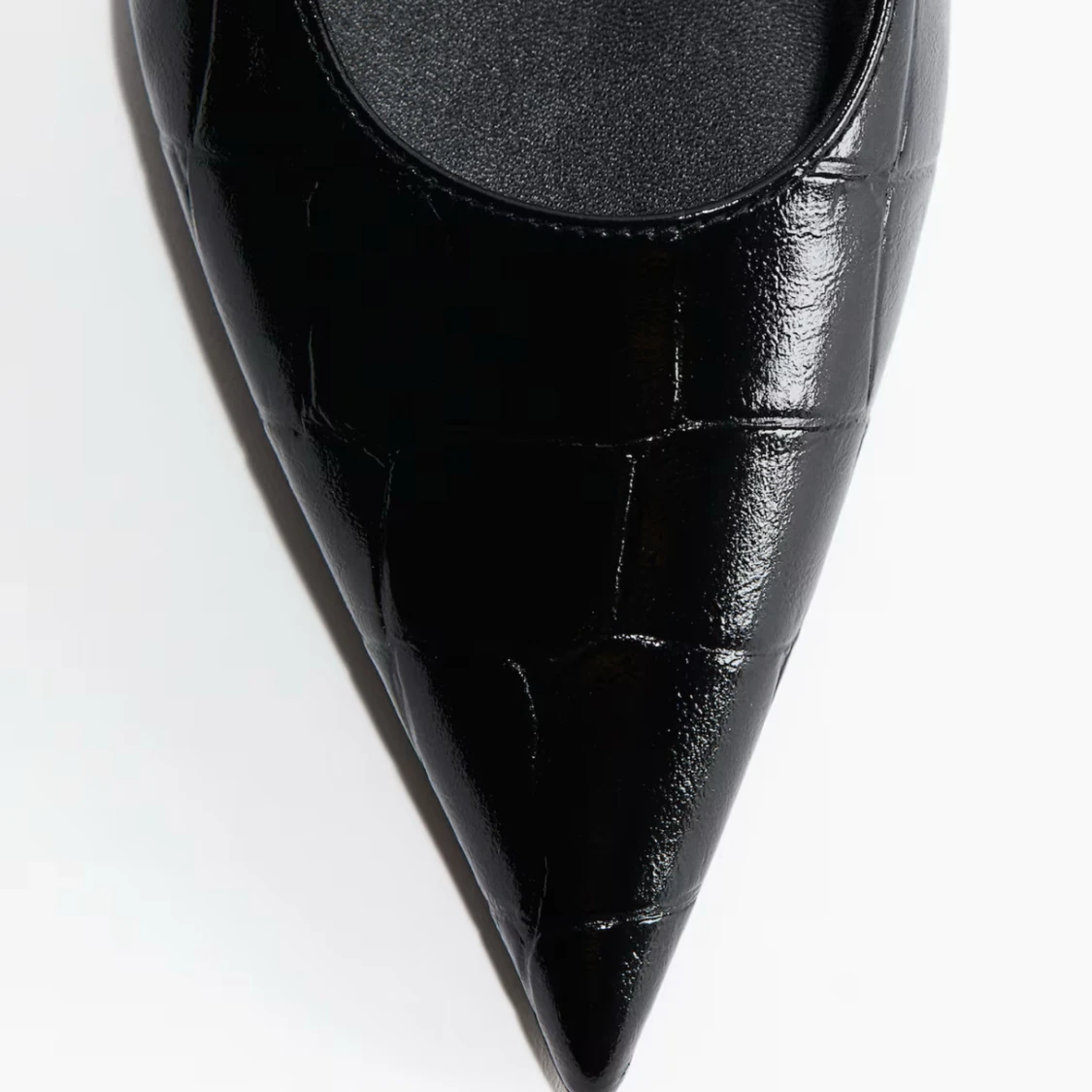 Svarta pumps med spetsig tå - 2