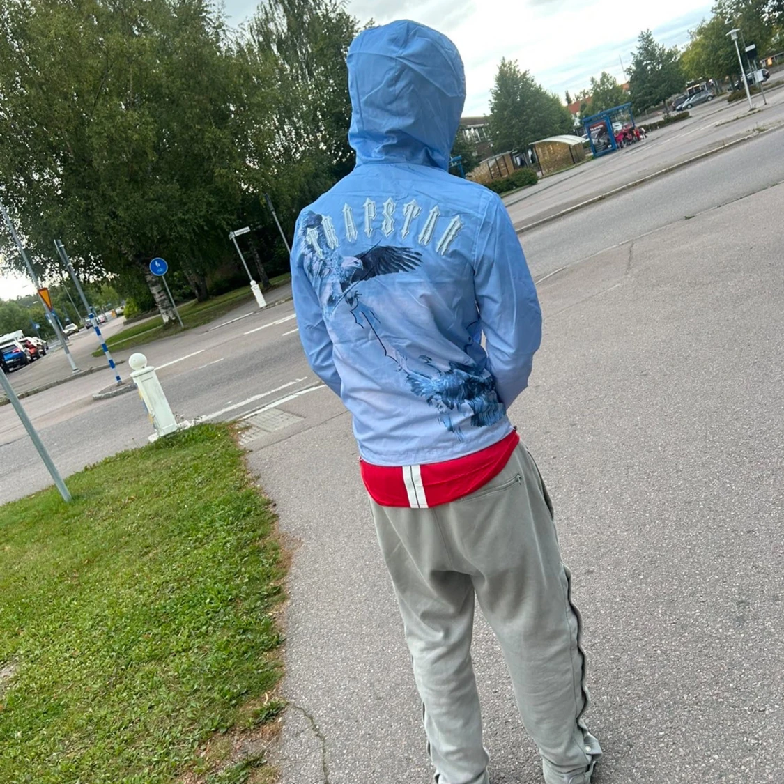 Blå trapstar vindjacka  - 2