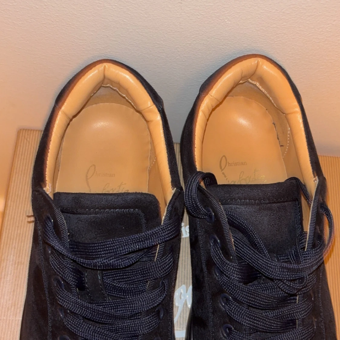 Christian Louboutins i mörkblått - 3