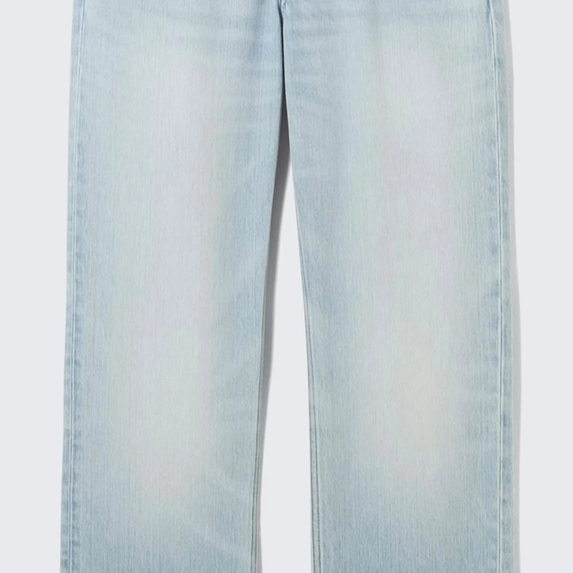 Ljusblå raka jeans från weekday - 2