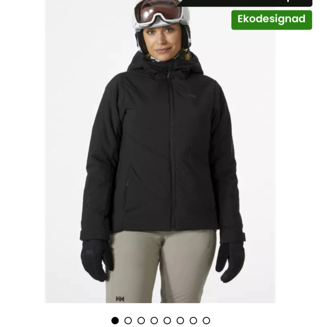 Svart skidjacka från Helly Hansen - 1