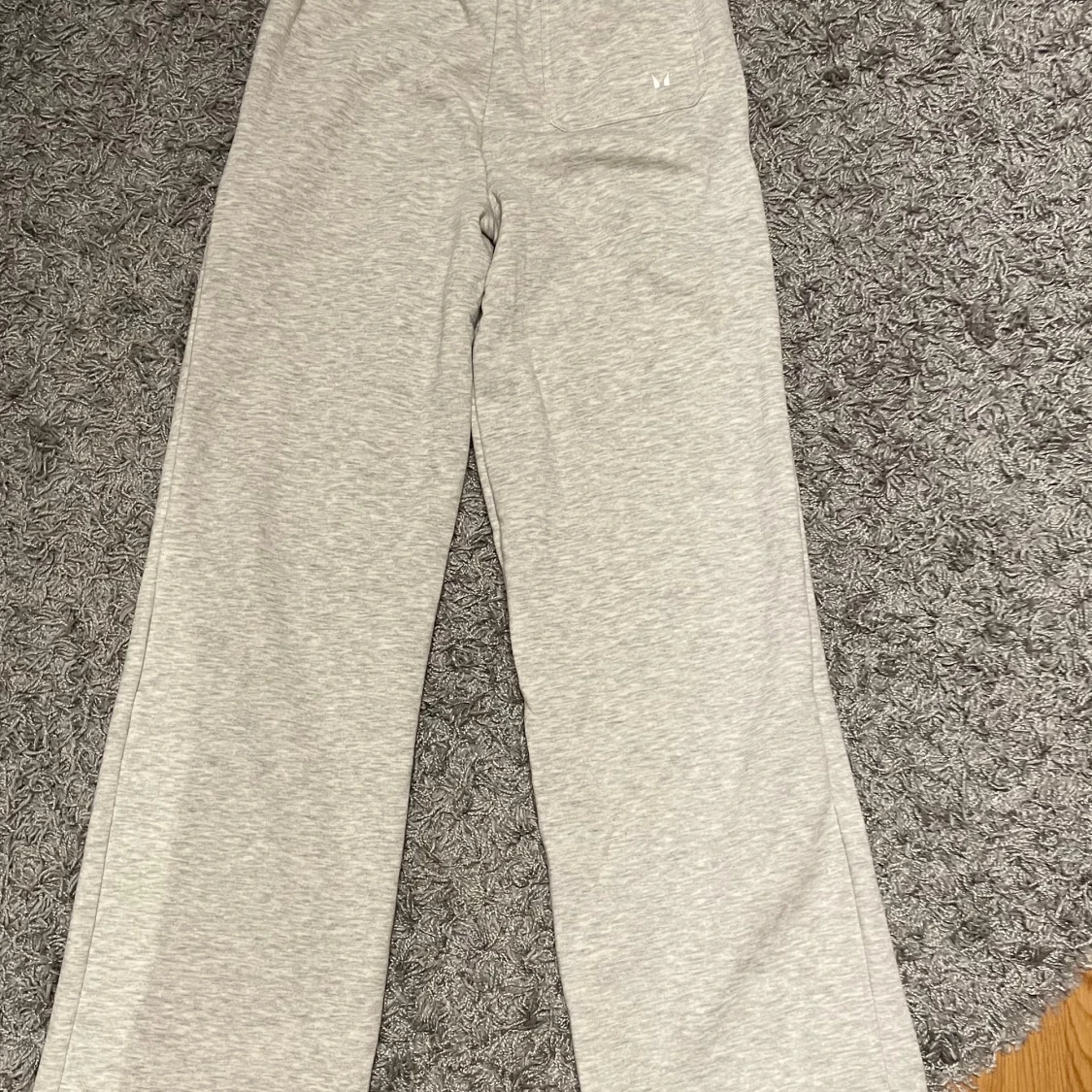 Grå raka mjukisbyxor från MP - 1