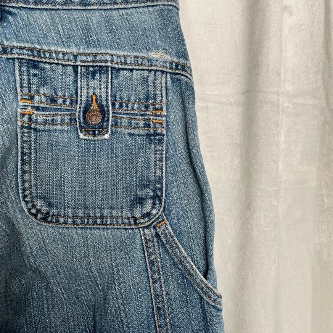 Levi's ljusblå bootcut jeans - 4