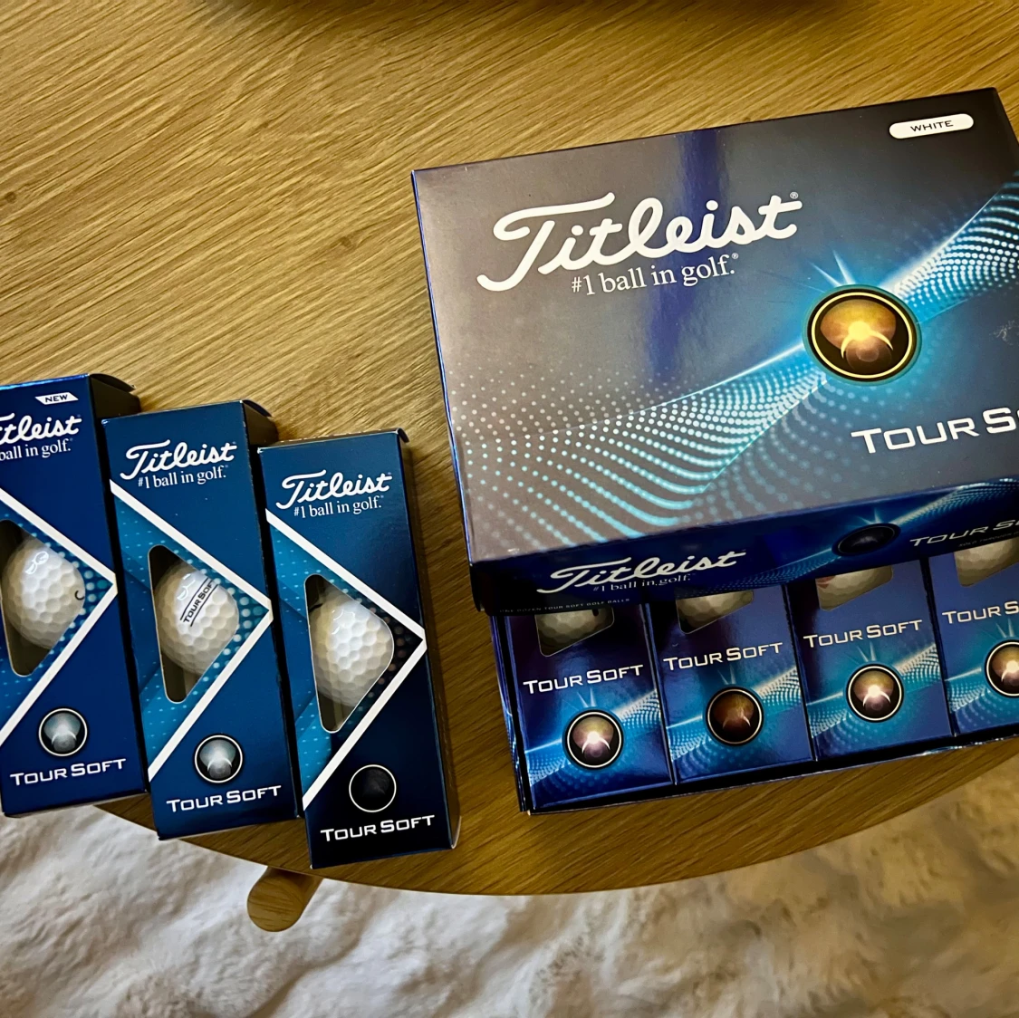 Golfbollar Titleist Tour Soft 21-bollar (7st 3-pack)