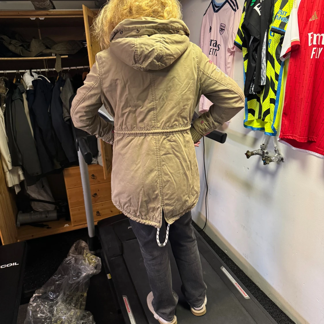  Parkas från Superdry med huva - 1