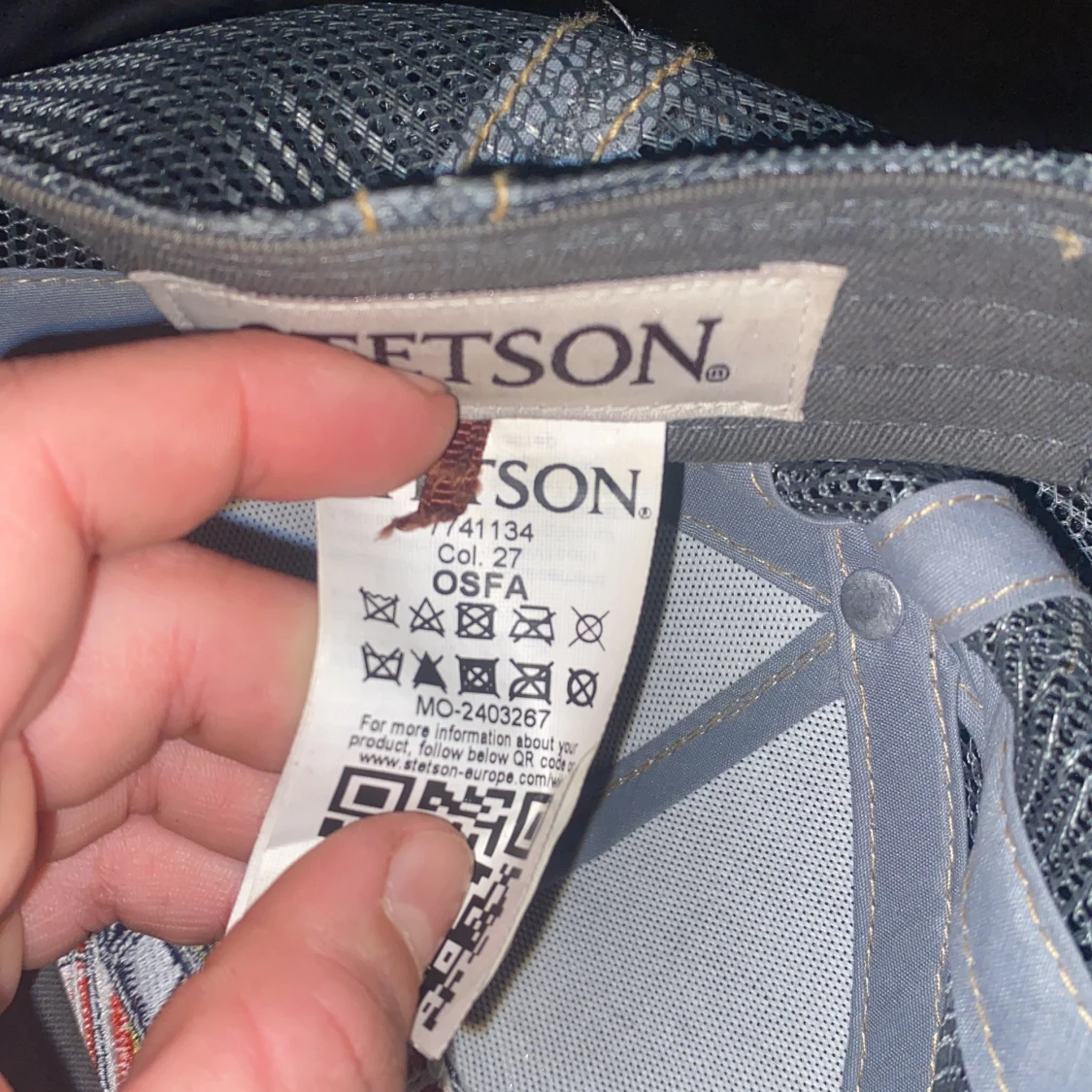 Stetson keps med biltryck - 1