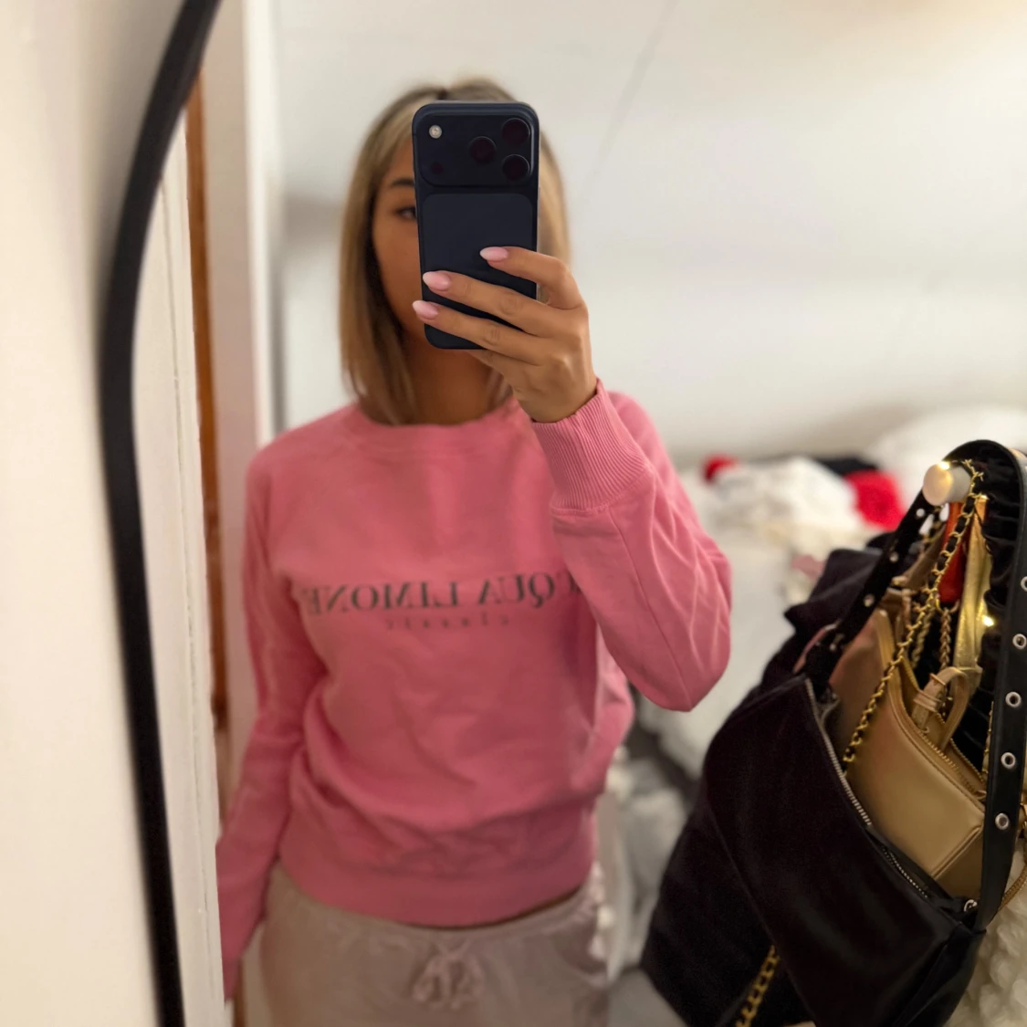 Rosa sweatshirt från Aqua Limone - 2