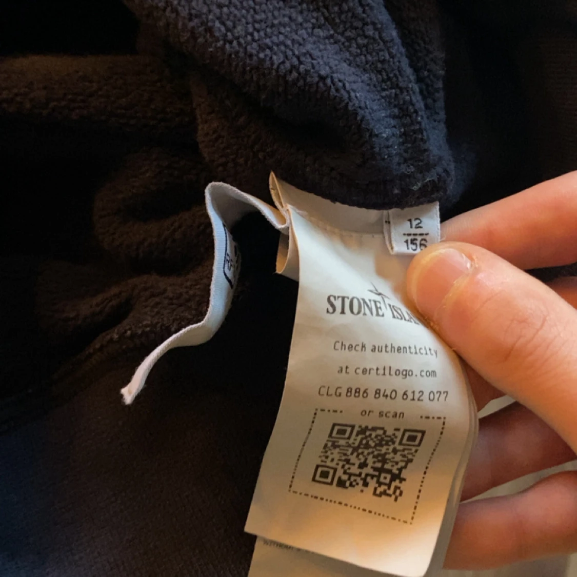 Svart sweatshirt från Stone Island - 2