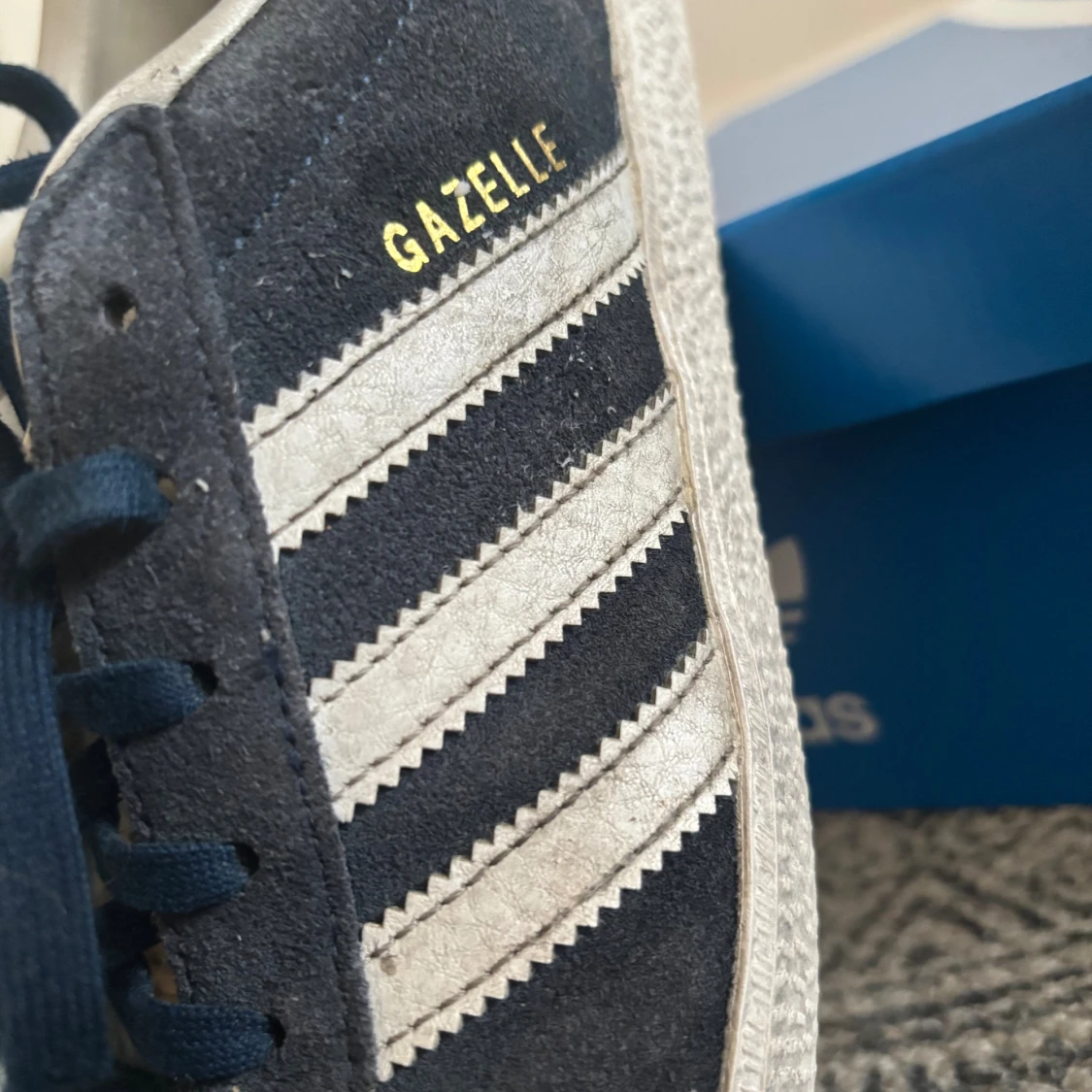 Adidas Gazelle sneakers mörkblå - 1
