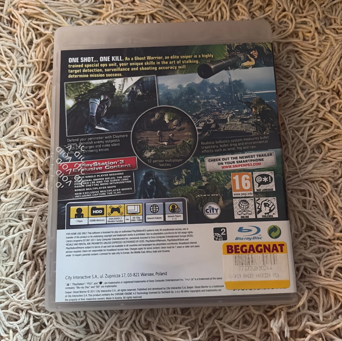 Sniper: Ghost Warrior (PS3) - 1