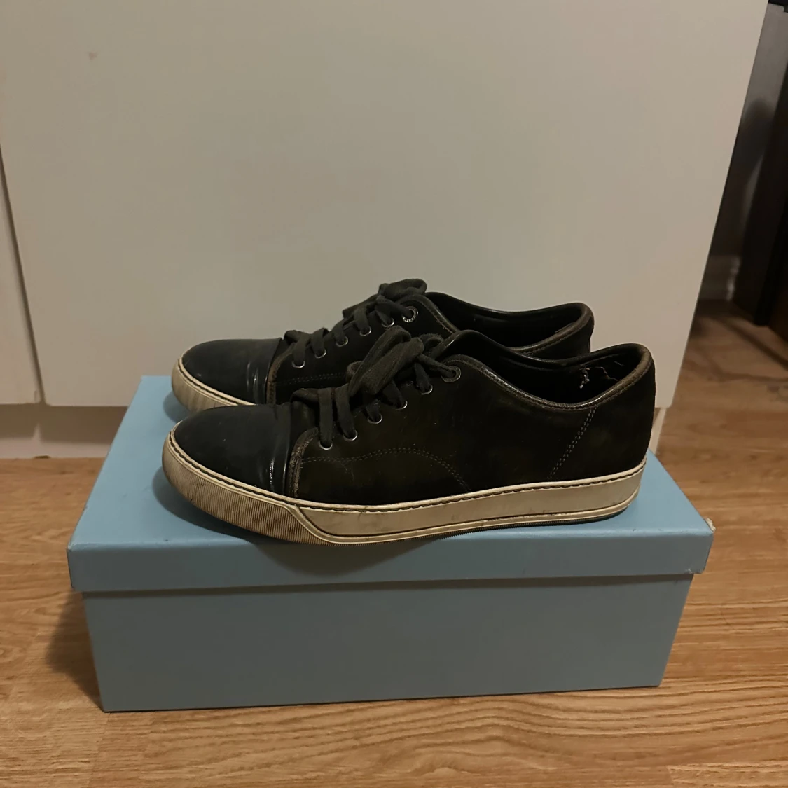 Svarta Lanvin Captoe sneakers - 2