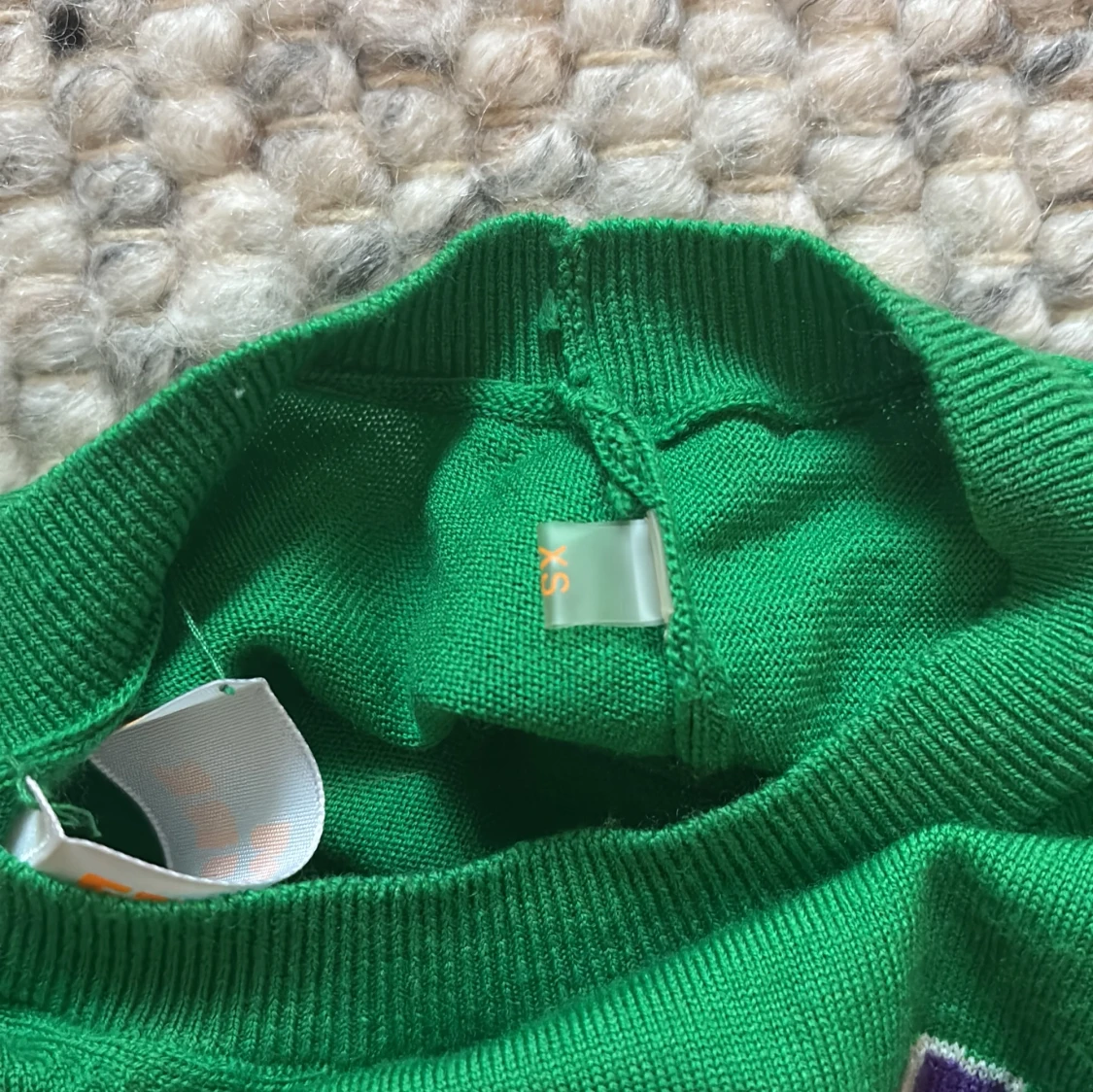 Grön merinoullströja från From Future - 2