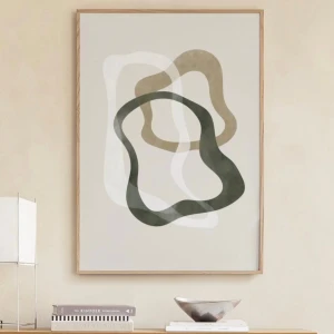 Poster Desenio - En poster från desenio, grön abstrakt. Ligger i originalförpackningen, storlek 70x100 cm!