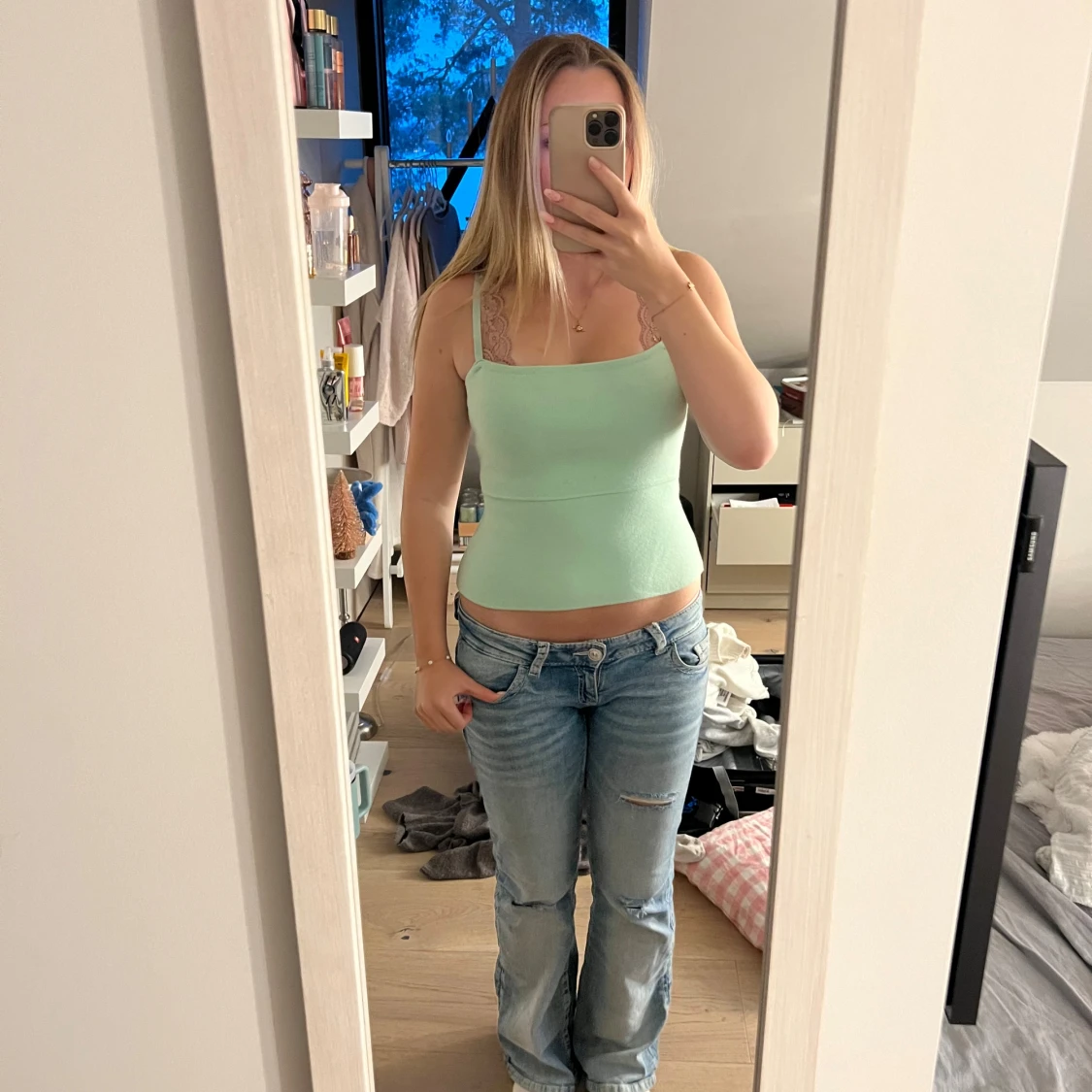 Grön topp från Zara - 1