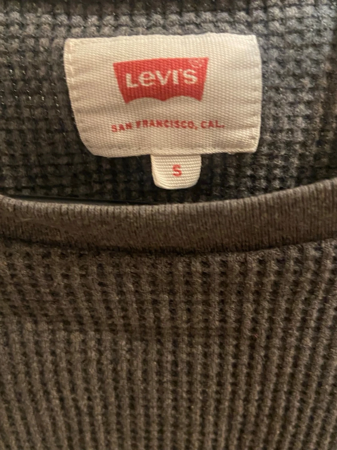 Grå sweatshirt från Levi's - 2