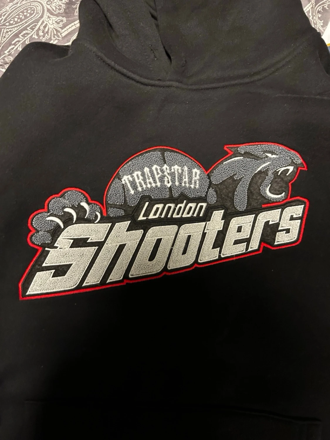 Trapstar London Shooters hoodie svart - 1