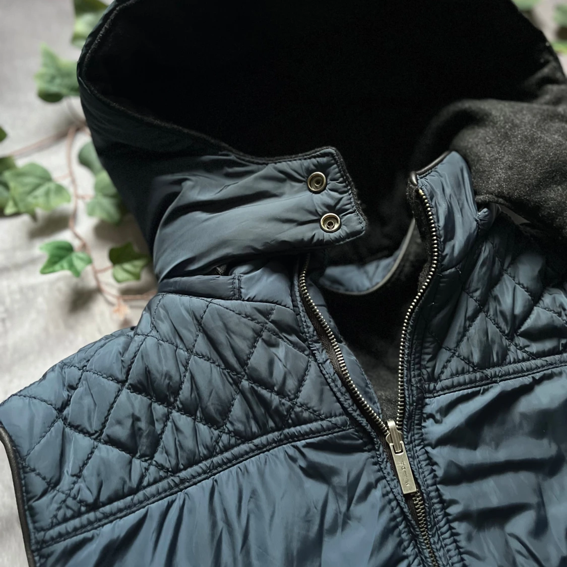 Massimo Dutti Reversible Hooded Vest – Storlek M - 4