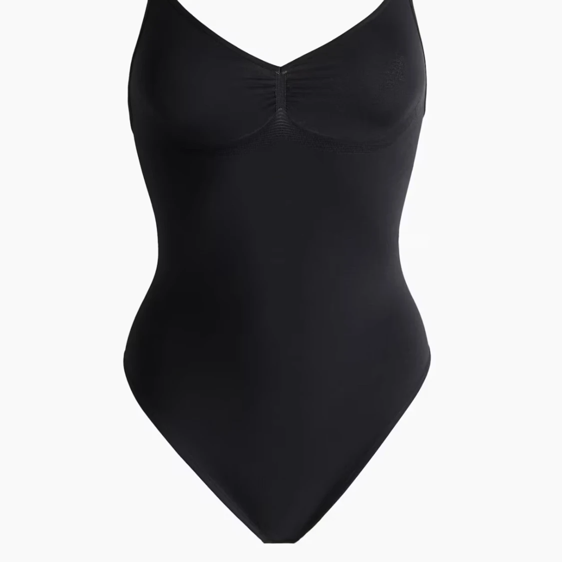 Svart bikini med v-ringad form