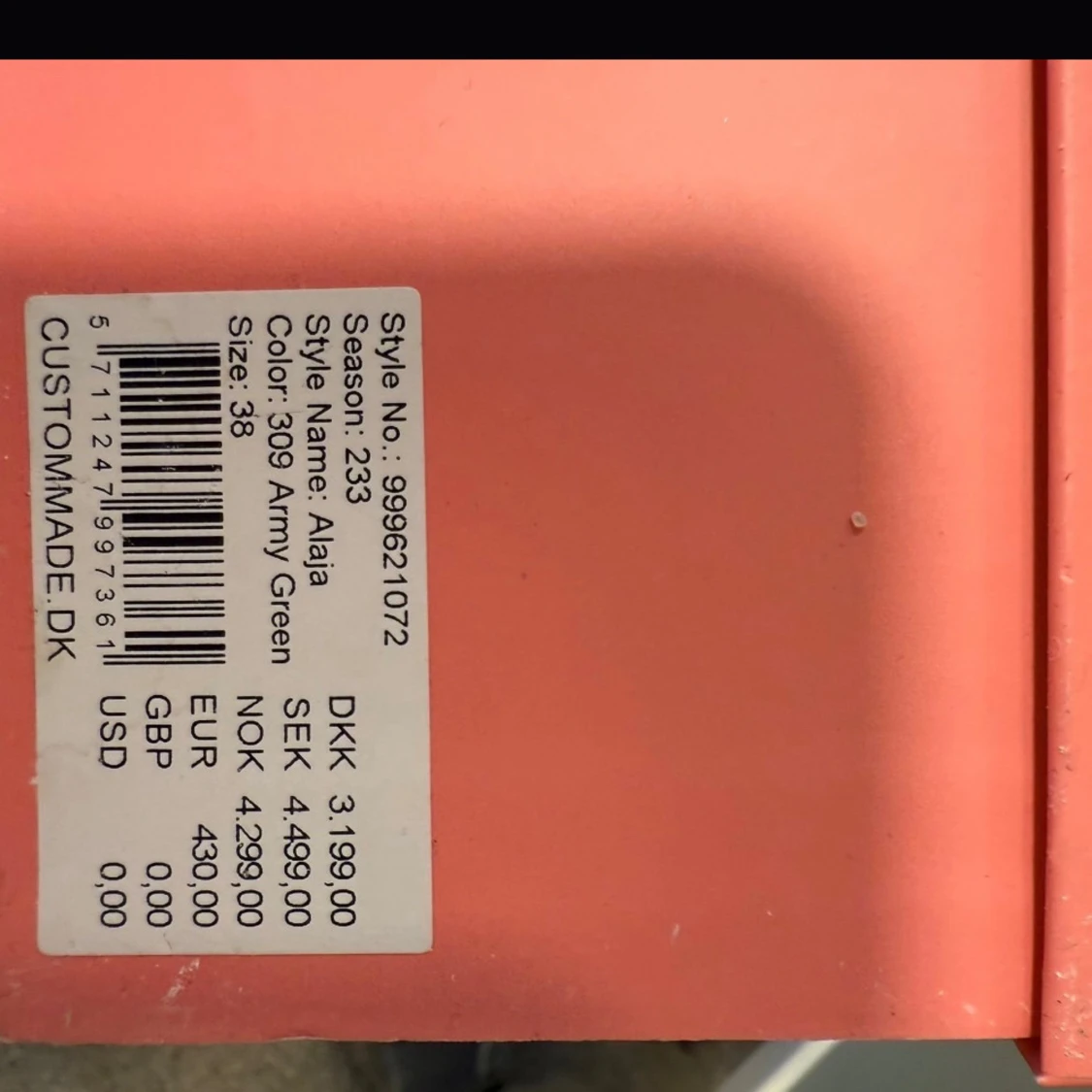 Mockastövlar Alaja från Custommade som nya! - 4