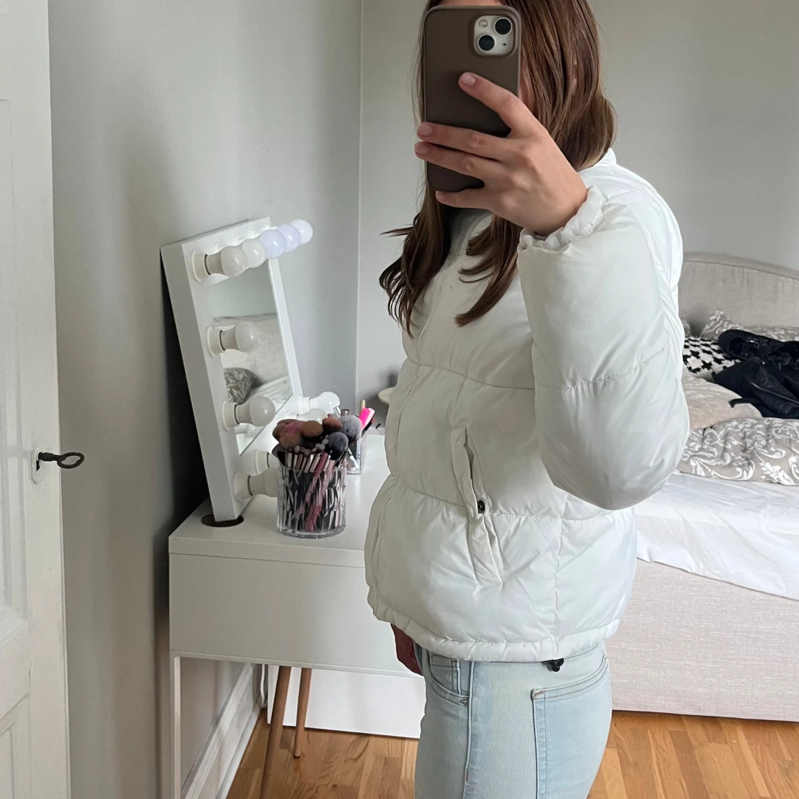 Vit pufferjacka från Stories XS - 2