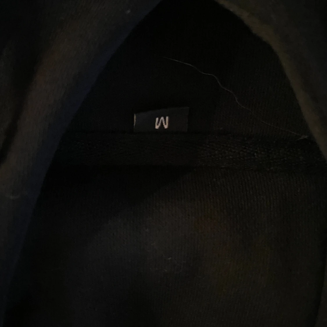 Svart Rammstein hoodie med logga - 1