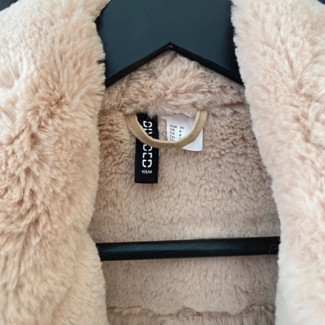 Beige jacka från hm, strl 36 - 2