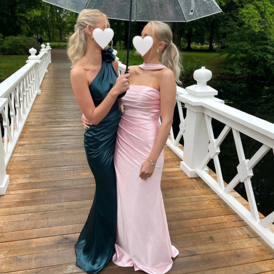 Balklänning mörkgrön - 1