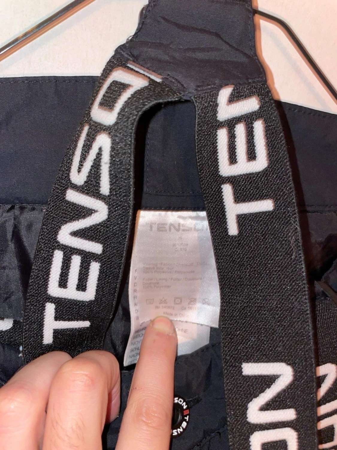 Svarta täckbyxor från Tenson - 1