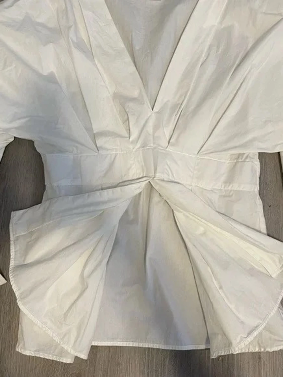 Vit figursydd blus - 3