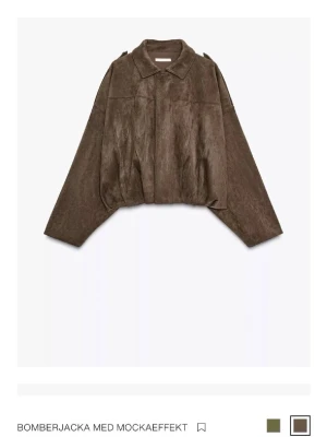 Mockajacka från Zara  - I storlek L, men sitter som M helt slutsåld på hemsidan och jätte efterfrågad perfekt inför våren. I nyskick endast använd 2 ggr