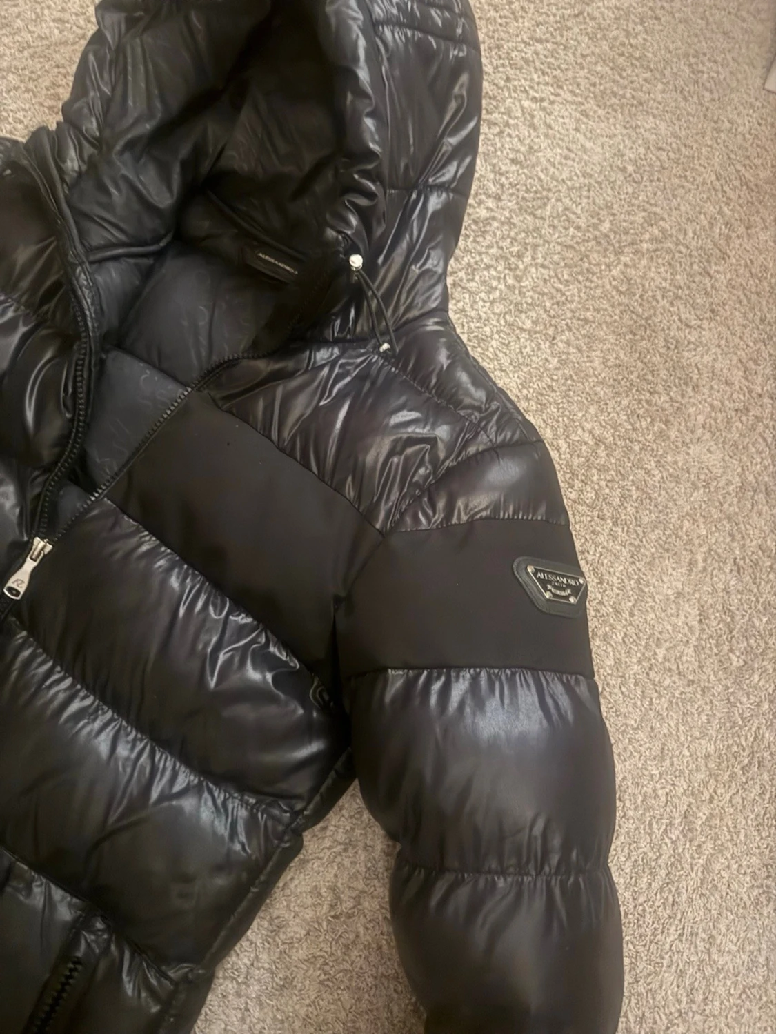 Svart pufferjacka från Alessandro Zavetti - 2