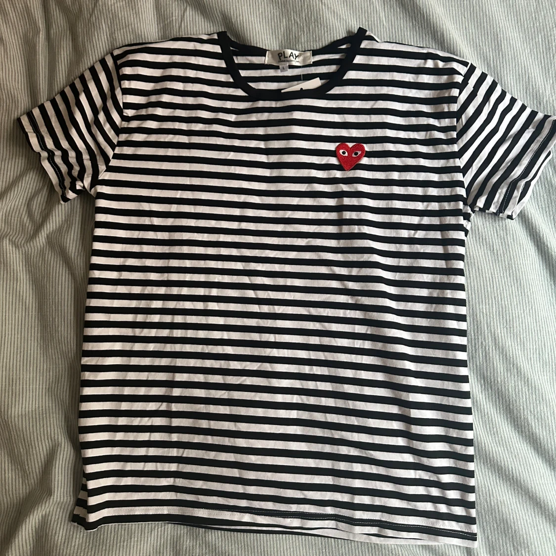 Randig t-shirt från Comme des Garçons