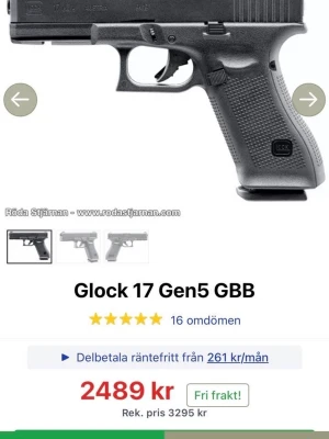 Airsoft - Riktigt skön airsoft pistol