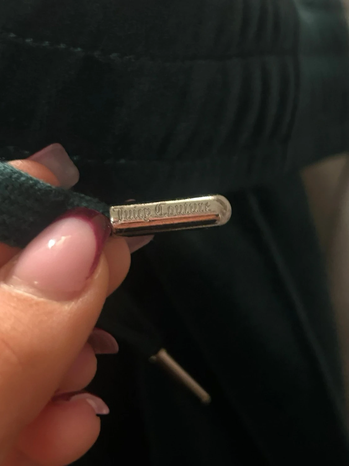 Mörkgröna mjukisbyxor Juicy Couture - 5