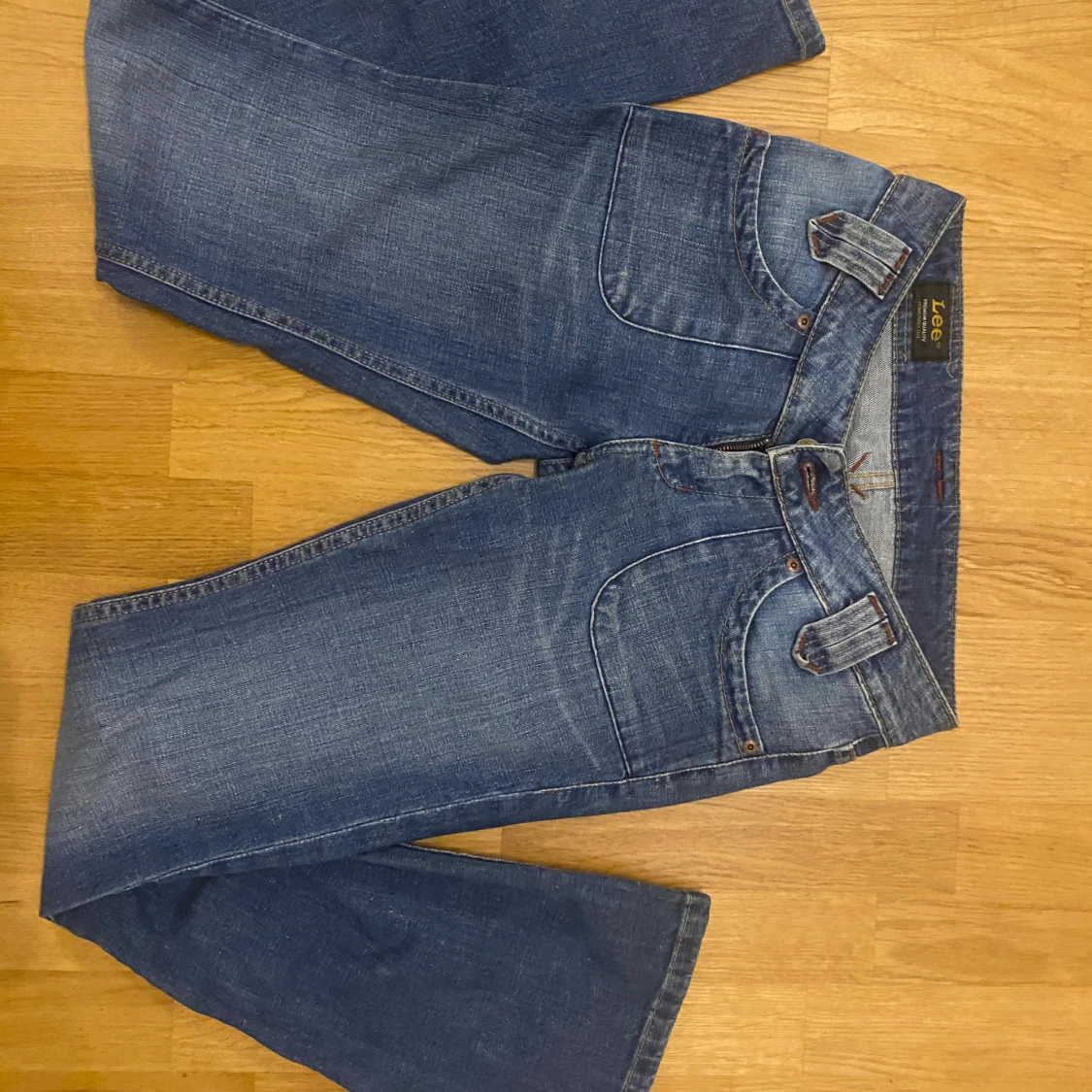 Lowwaist vintage bootcut jeans från Lee - 2