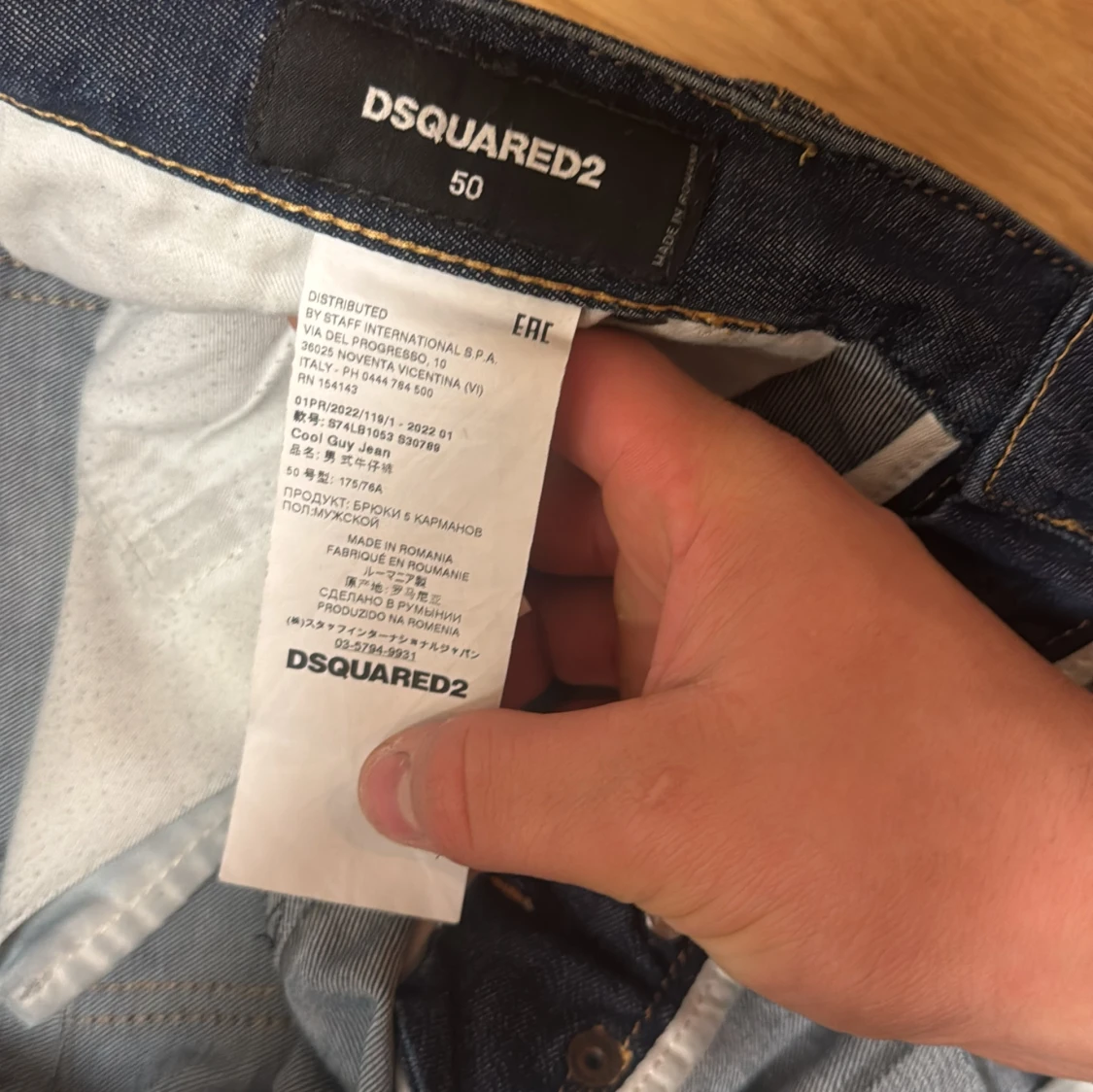 Dsquared2 Cool Guy jeans blå, stl 50 - 2