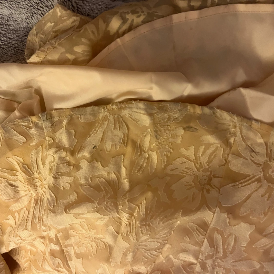 Gul maxiklänning  - 4